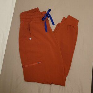 Figs Auburn High Waisted Zamora Joggers with Original Scrunch Waistband